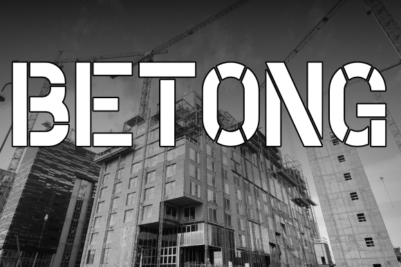Betong Font Review: A Stencil Sans Serif for Modern Web Design