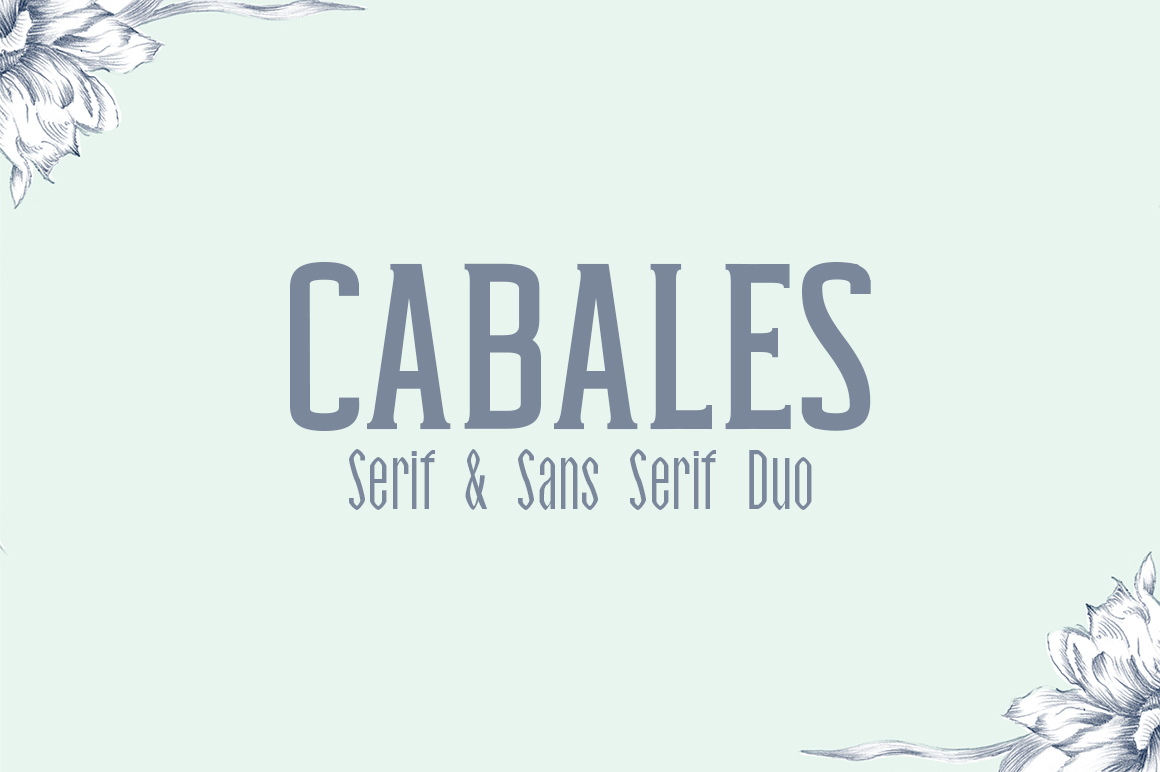 Cabales Font Review: A Classy Serif Duo for Branding