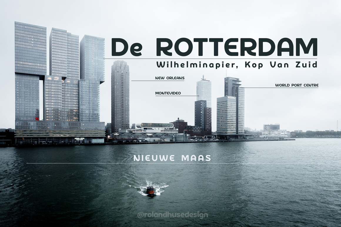 De Rotterdam: A Bold Sans Serif Font for Modern Web Design