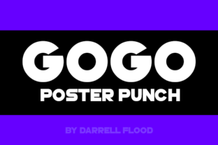 Designing Bold Headers with GoGo Poster Punch Typeface