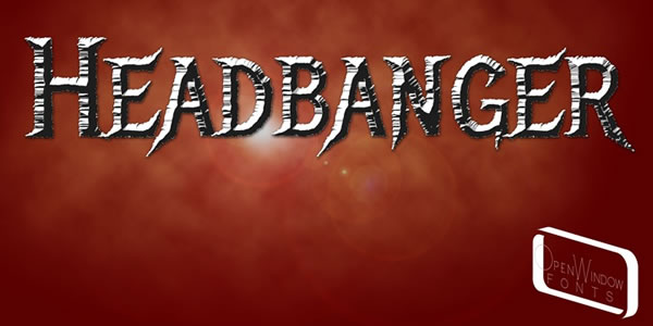 Headbanger Font: Bold Blackletter for Digital Impact