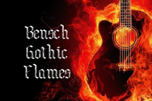 Ignite Your Brand with Bensch Gothic Flames Typeface