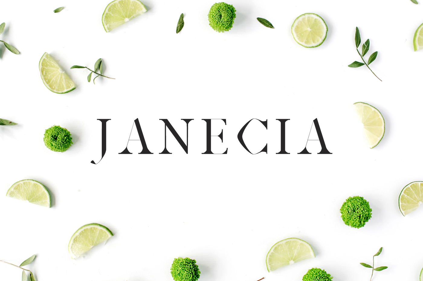 Janecia: A Classic Serif Typeface for Bold Branding