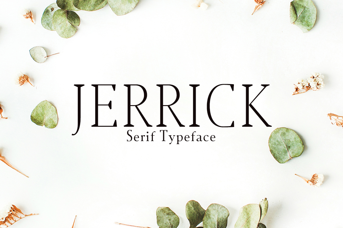 Jerrick Serif Font: Sharpen Your Campaign Visuals
