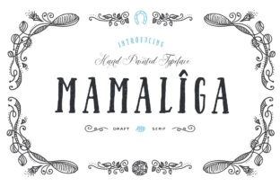 Mamaliga: The Serif Font That Stops the Scroll
