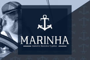 Marinha: A Nautical Serif Font for Editorial Design