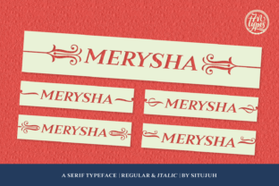 Merysha: A Classic Serif Font for Modern Web Design