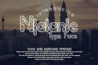 Njalanie Font: The Perfect Decorative Typeface for Handmade Brands