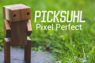 Picksuhl: A Pixel Perfect Typeface for Modern Branding