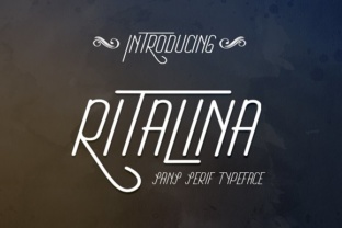 Ritalina Sans: A Playful Typeface for Modern Branding