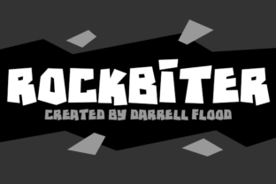 Rockbiter: A Bold Display Font for Editorial Impact