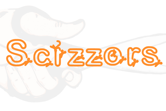 Scizzors: A Playful Decorative Font for Bold Branding