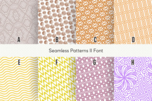 Seamless Patterns II: A Creative Dingbat Font for Makers