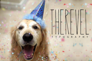 Therevel Font: A Stretched Sans Serif for Modern Makers