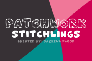Using Patchwork Stitchlings Font for Playful Web Design