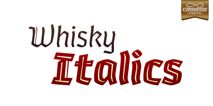 Whisky Italic Family: A Dynamic Typeface for Modern Brands